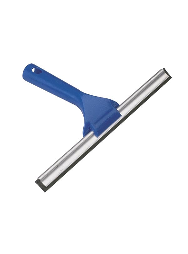 SYR Economic Squeegee 12" Blue plastic with rubber blade