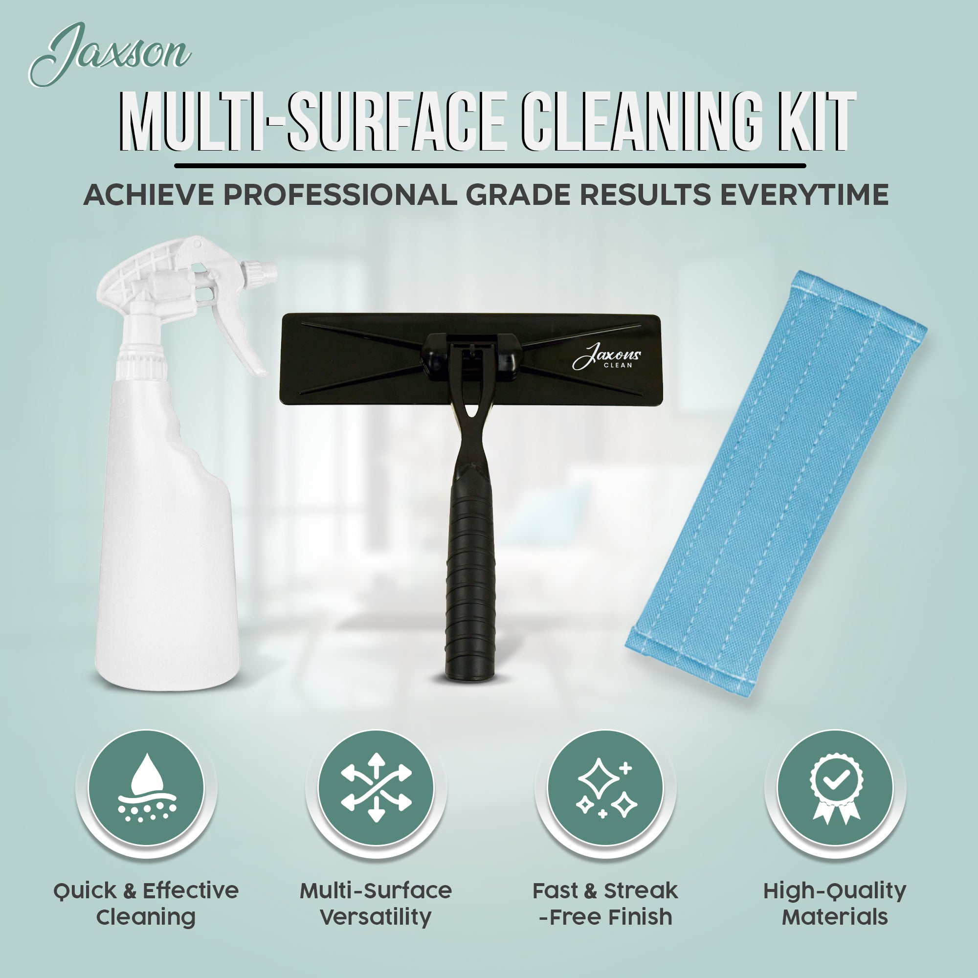 Complete Multi-Surface Cleaning Tool Kit