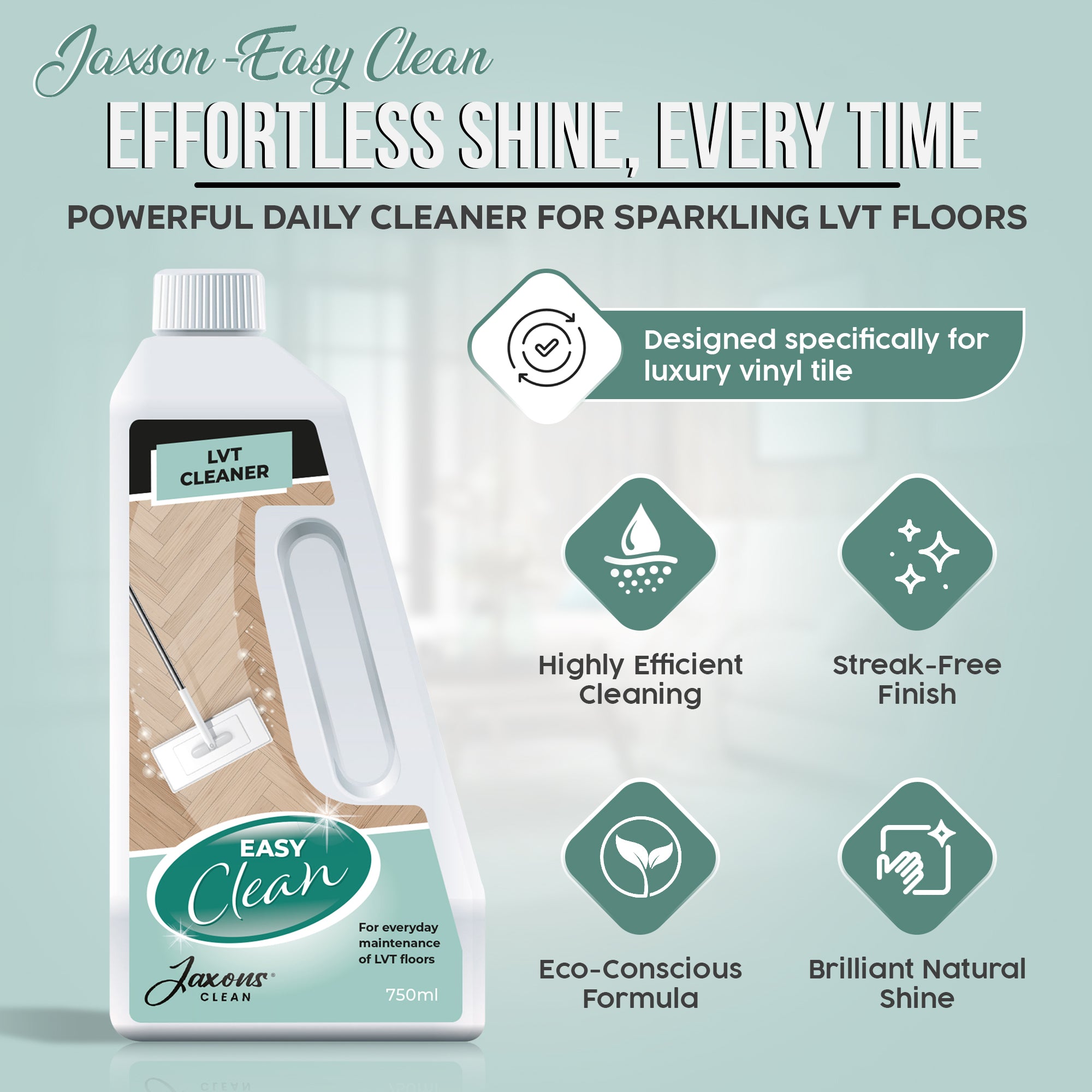 Jaxons Clean Easy Clean – LVT Floor Cleaner