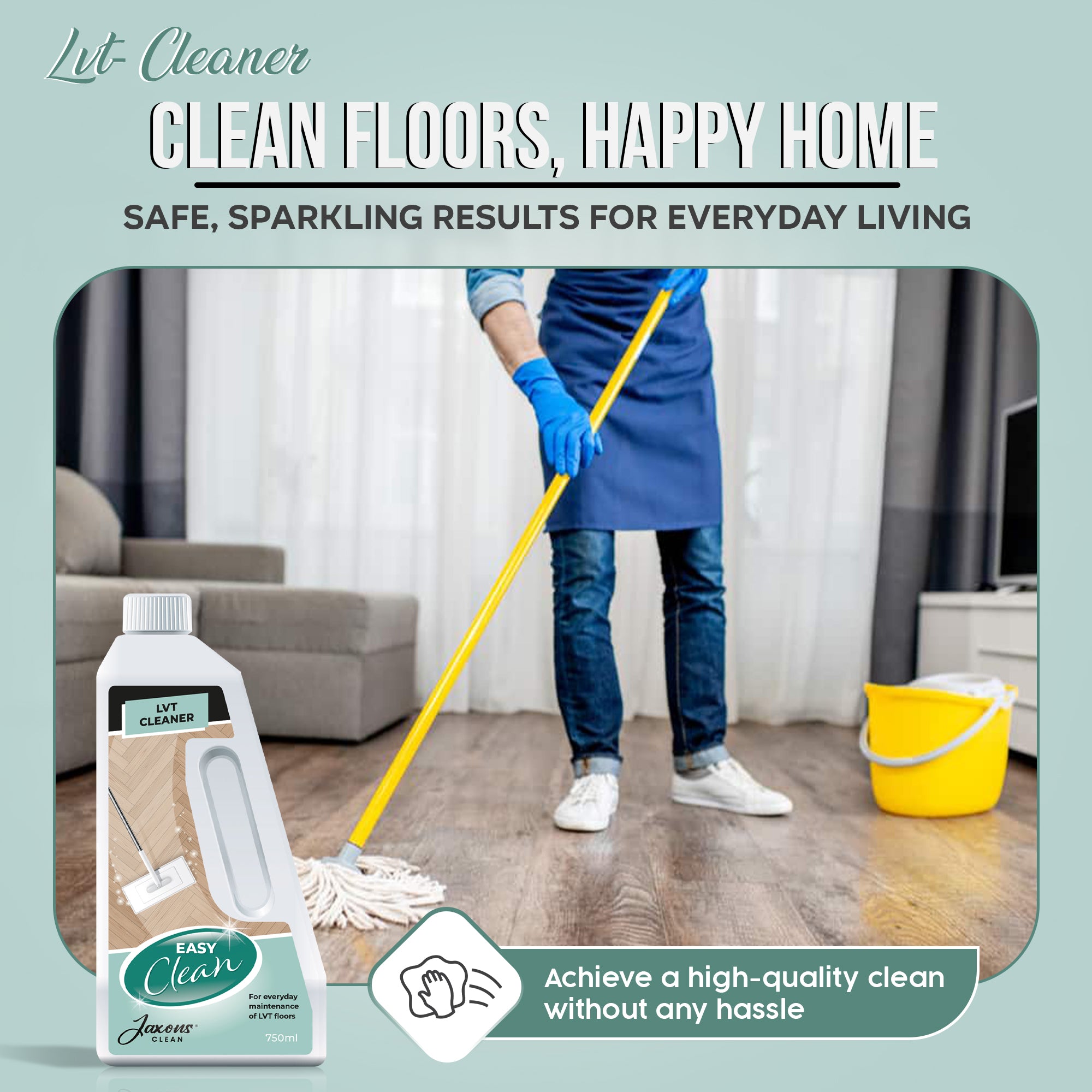 Jaxons Clean Easy Clean – LVT Floor Cleaner
