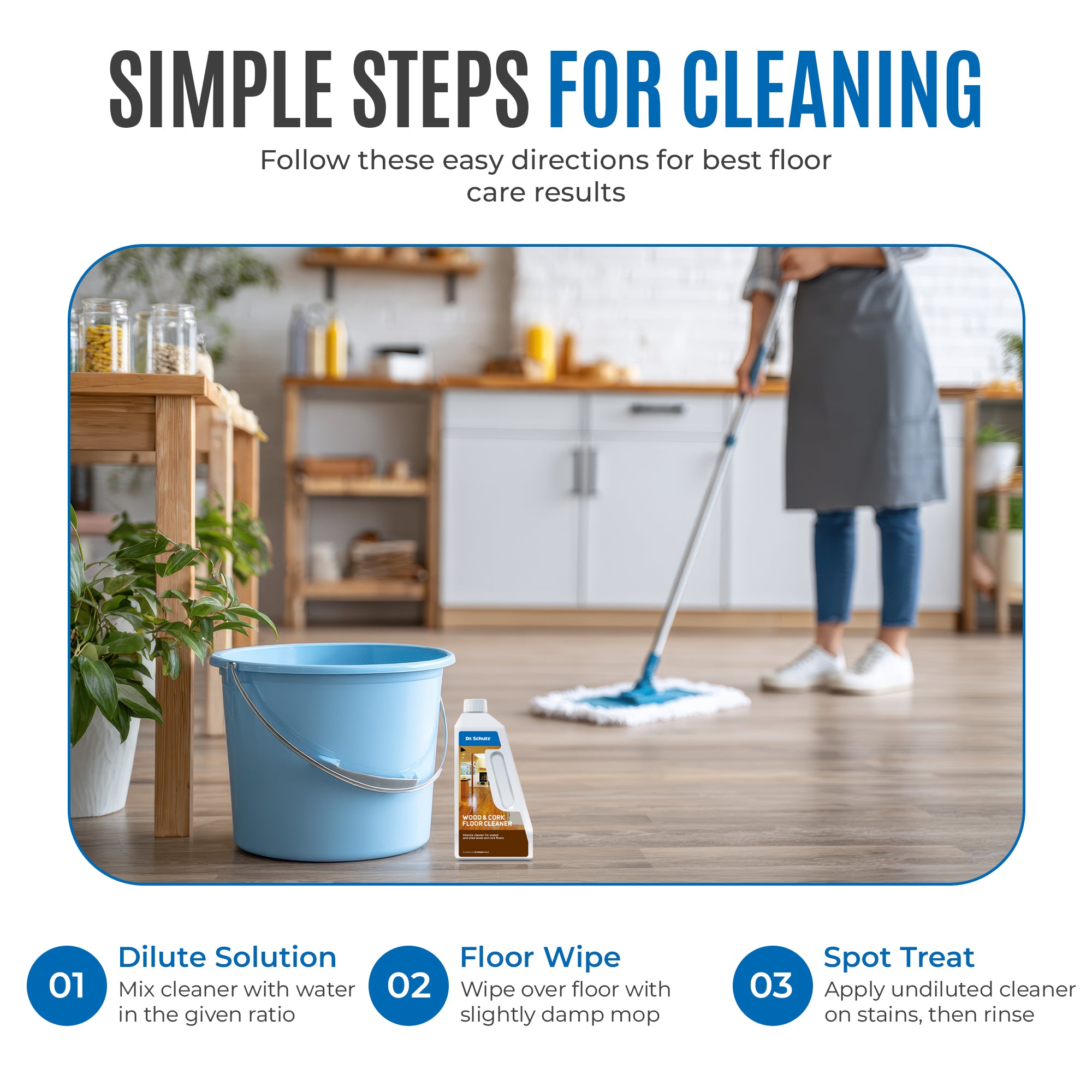 Dr Schutz Wood & Cork Floor Cleaner