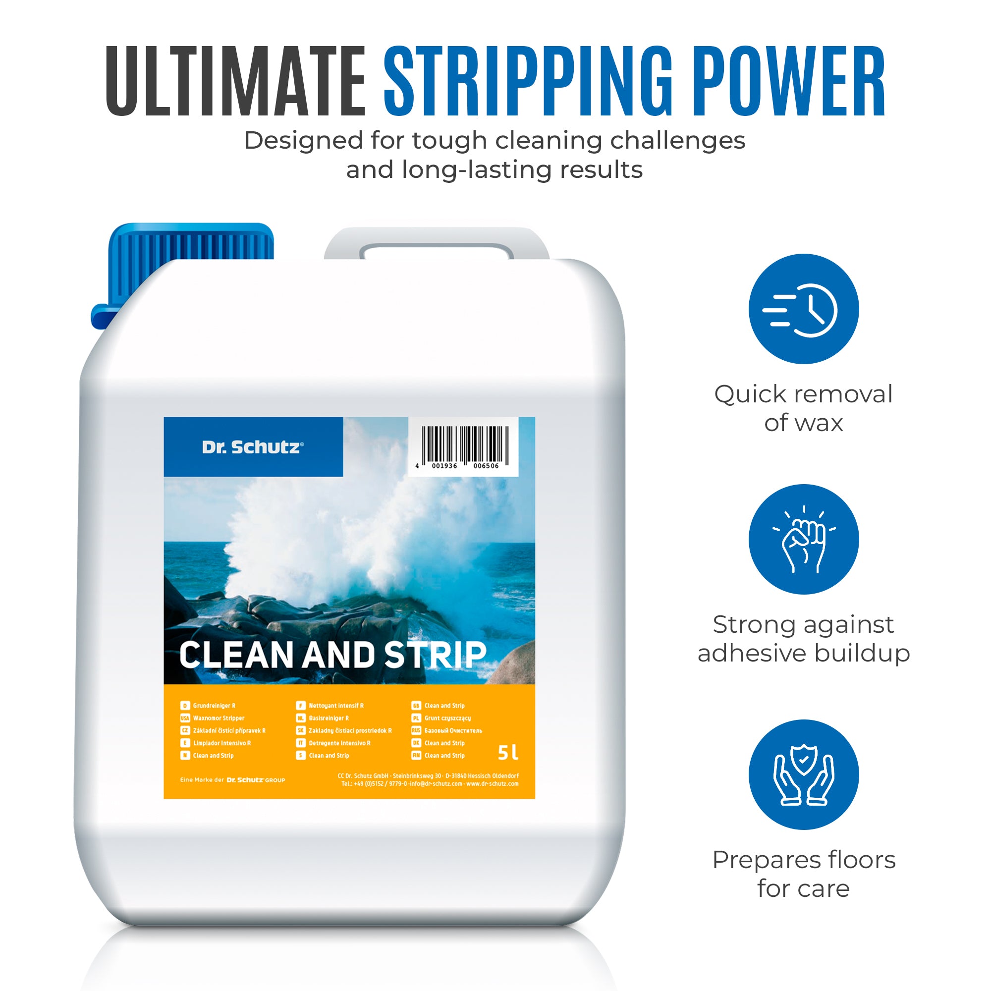 Dr Schutz Clean and Strip 5ltr