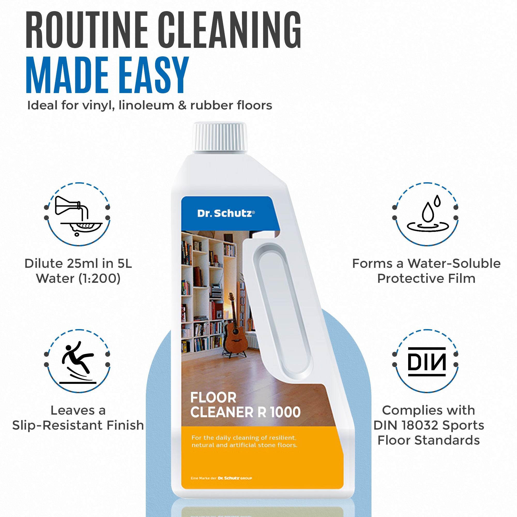 Dr. Schutz Floor Cleaner R1000 750ml