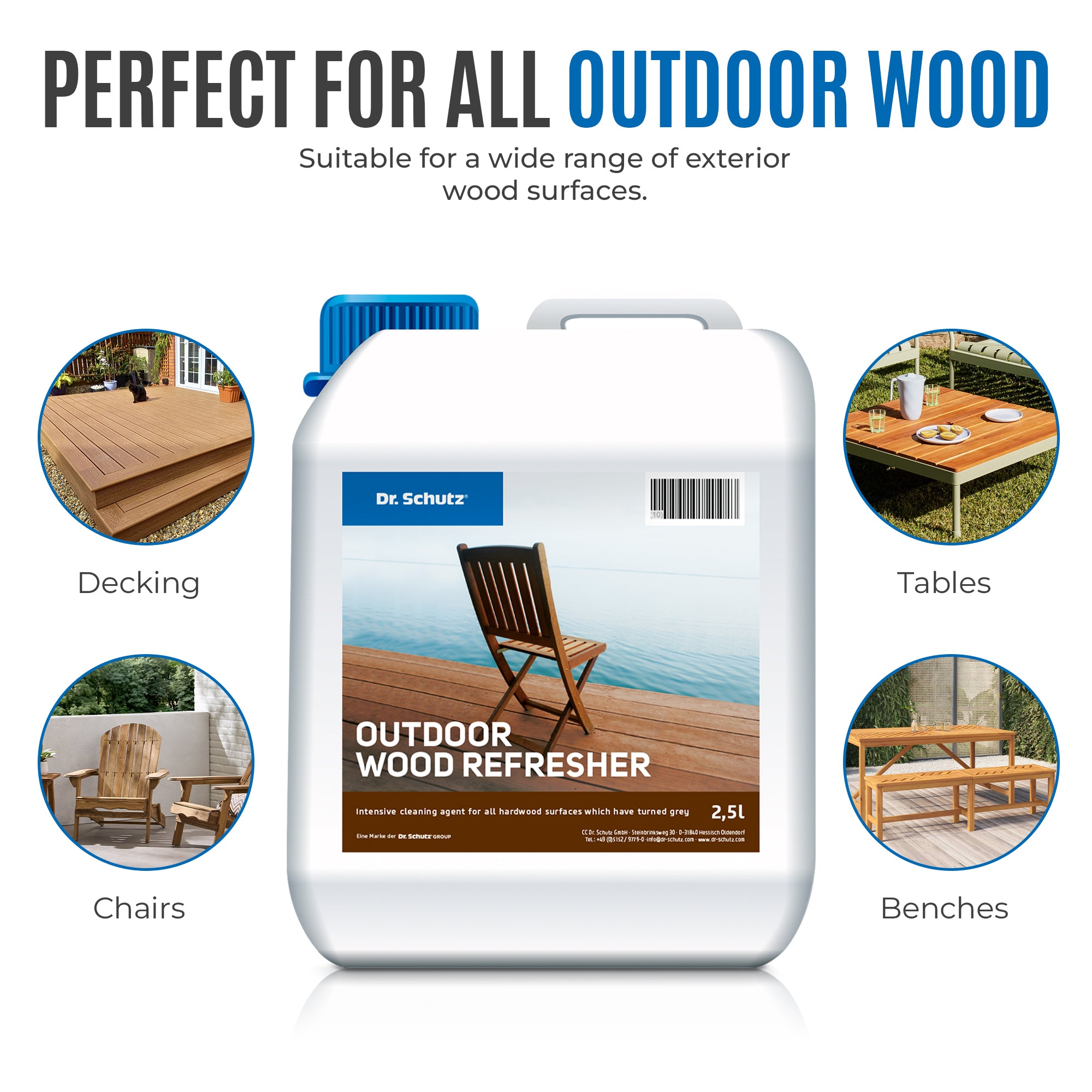 Dr Schutz Outdoor Wood Refresher 2.5L