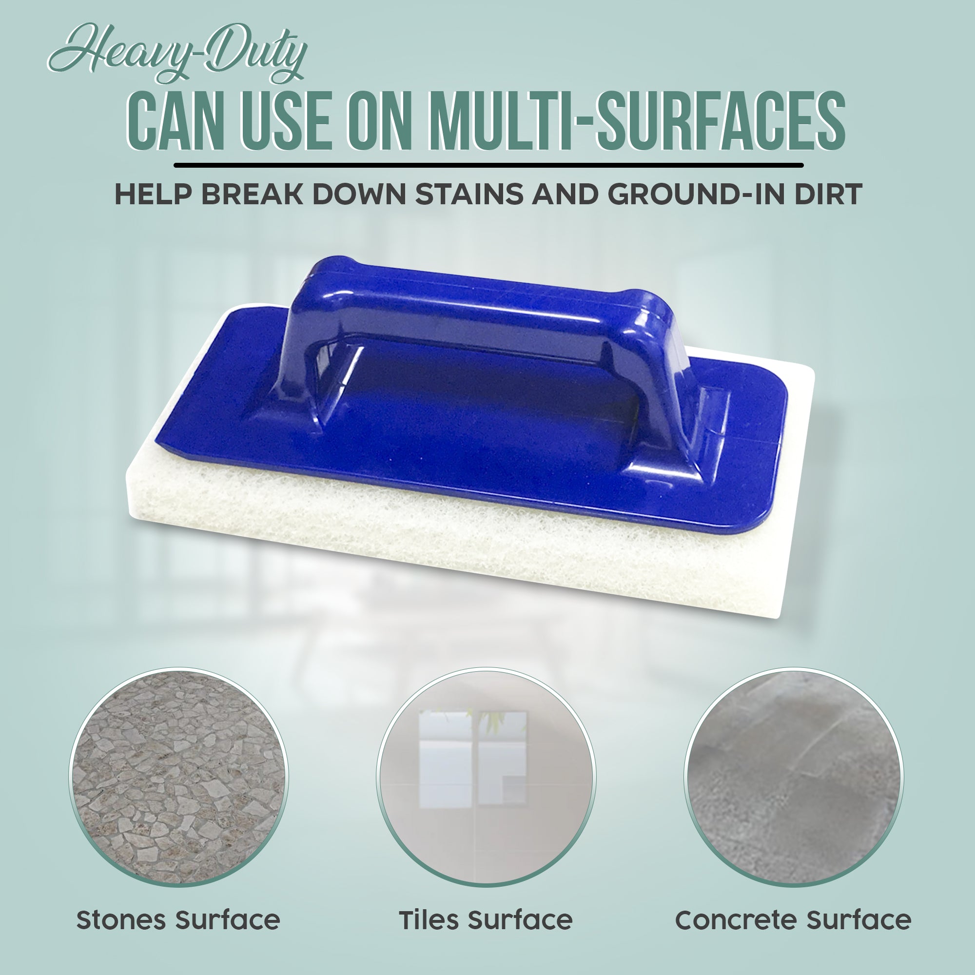 Interchange Edging Pad Holder Set 25cm with 4 x Edging pads