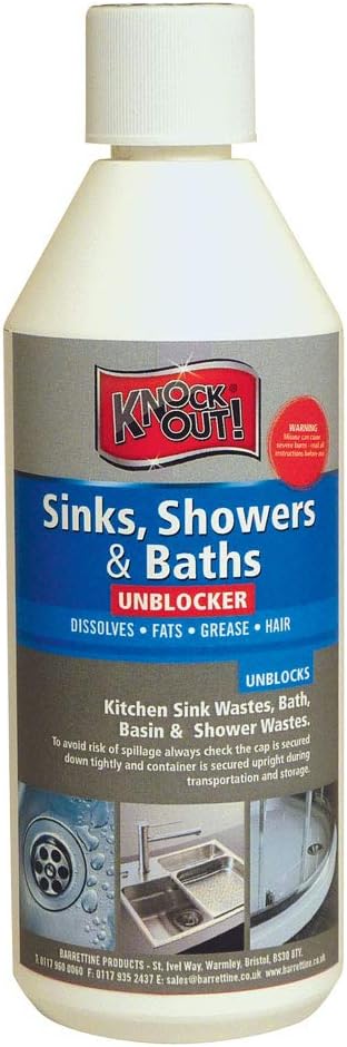 Knockout Sinks, Showers & Baths Cleaner 500ml