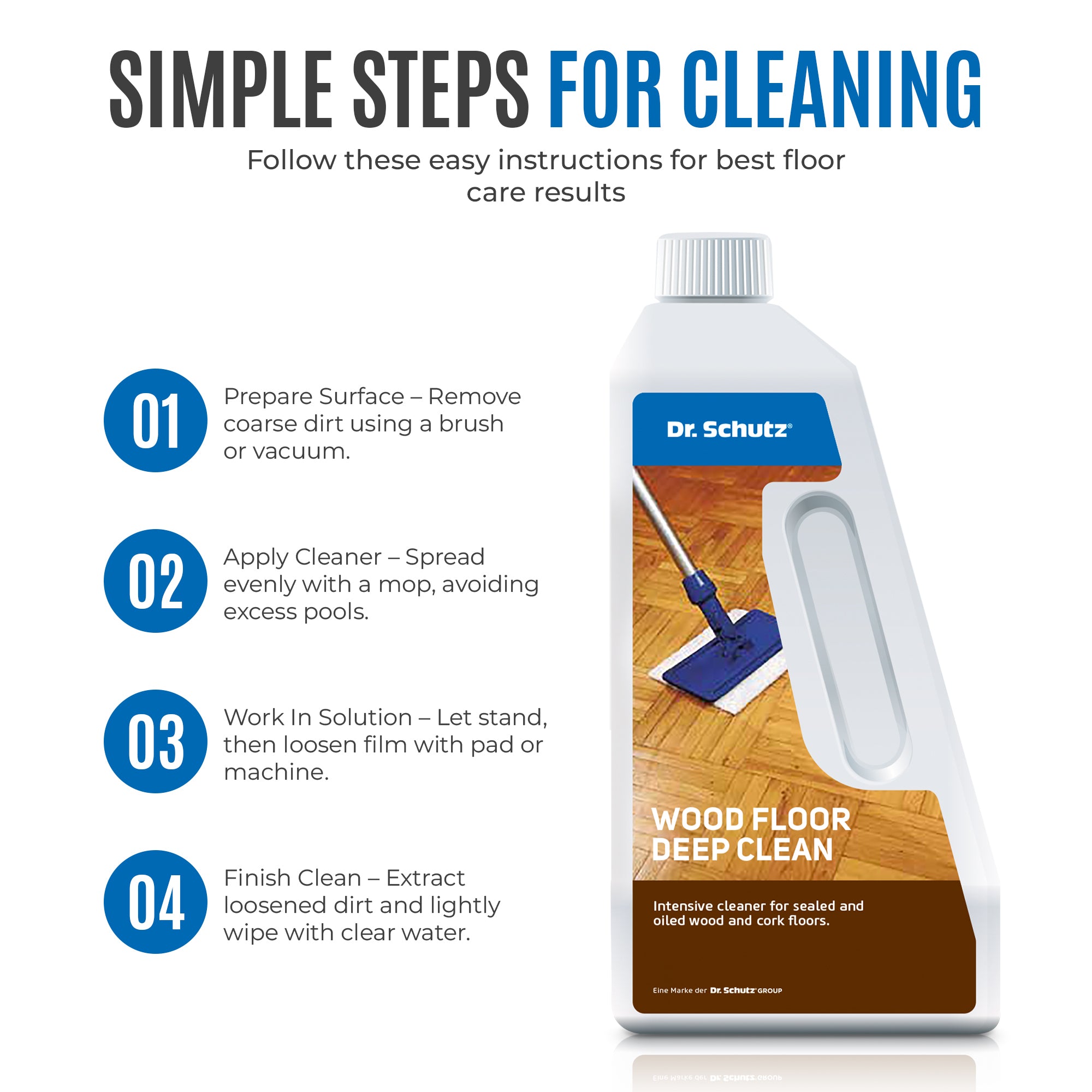 Dr Schutz Wood Floor Deep Clean