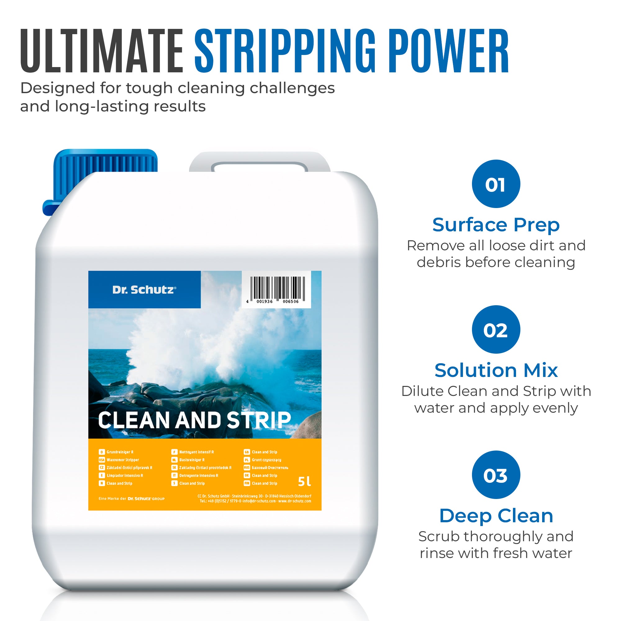 Dr Schutz Clean and Strip 5ltr