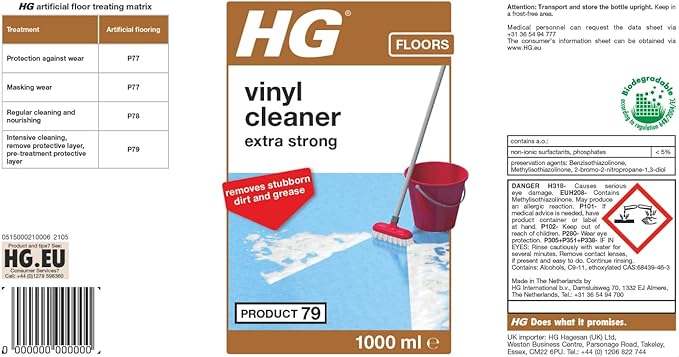 HG Vinyl Cleaner Extra Strong