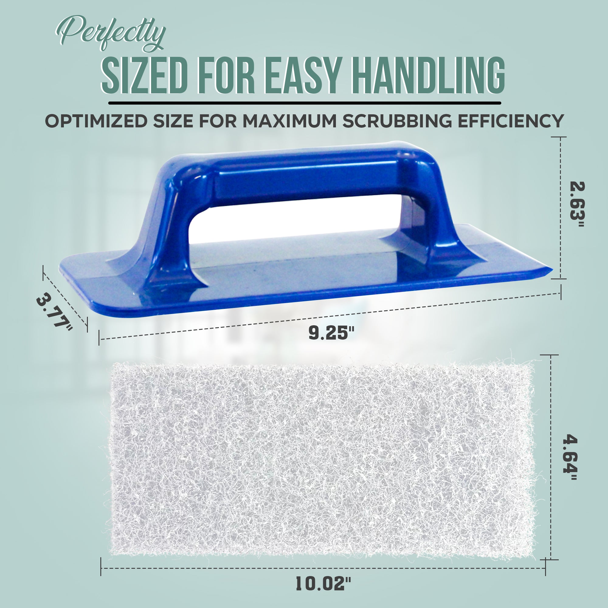 Interchange Edging Pad Holder Set 25cm with 4 x Edging pads