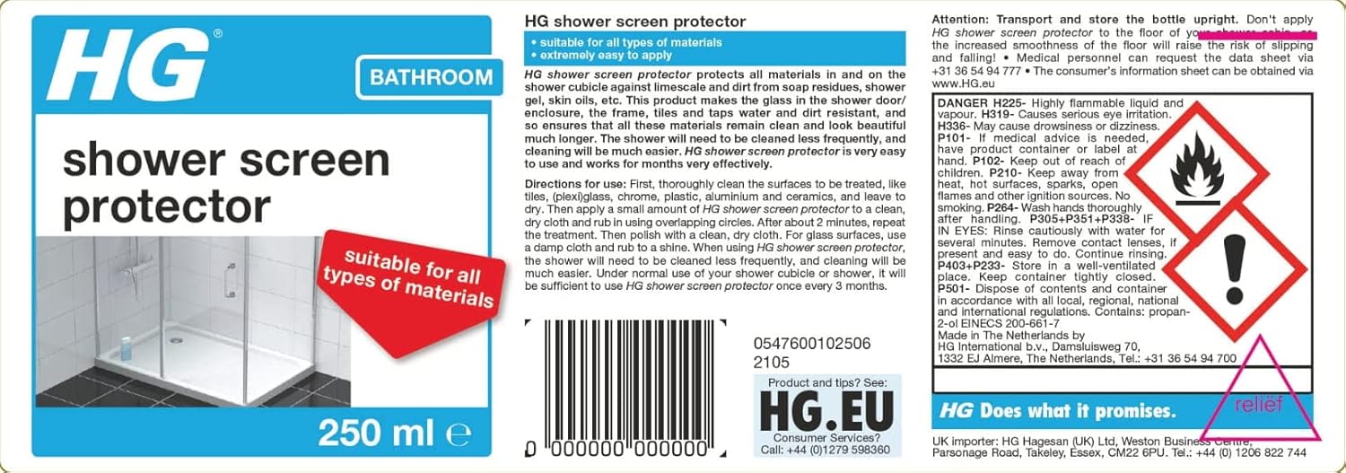 HG Shower Screen Protector