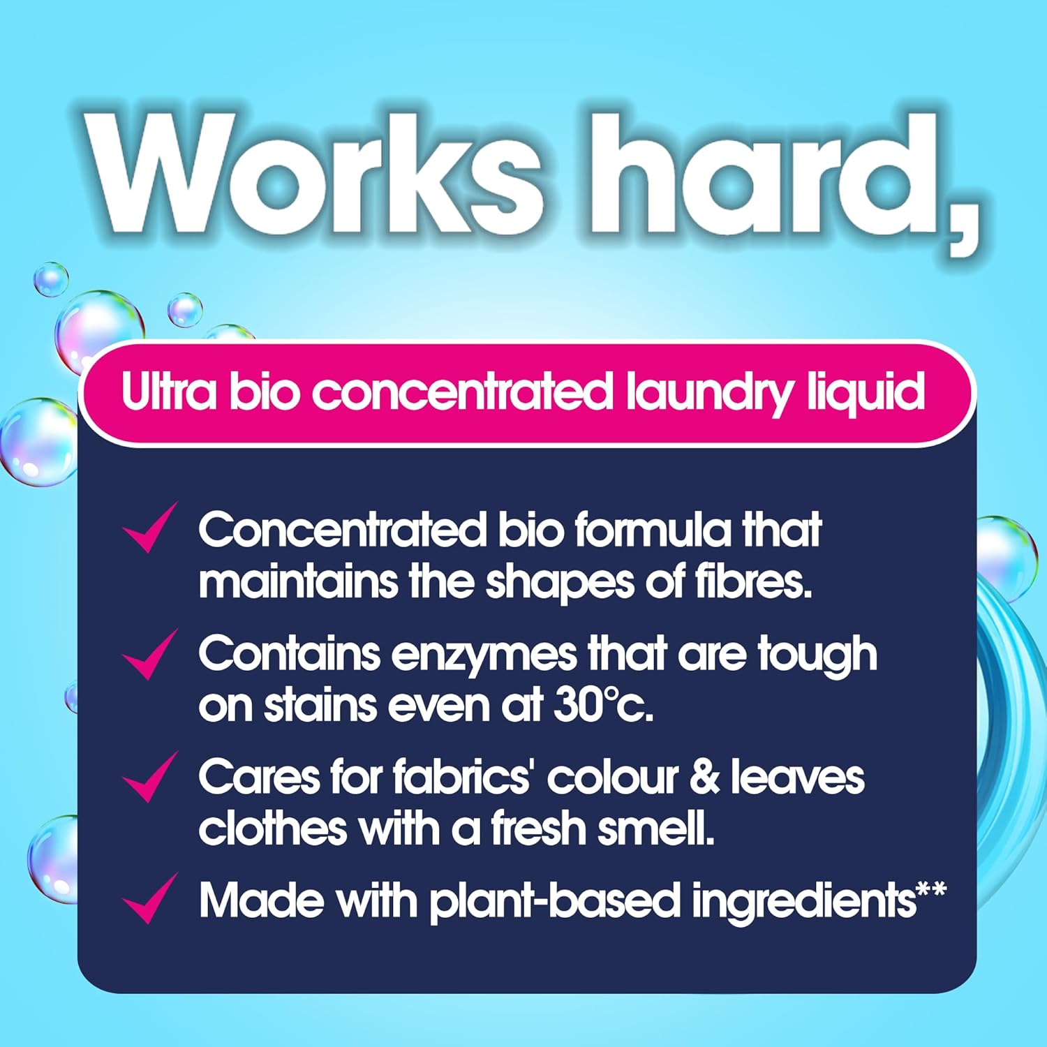 Ecozone Ultra Concentrated Non Bio Laundry Liquid 5L Tough on Dirt & Stains