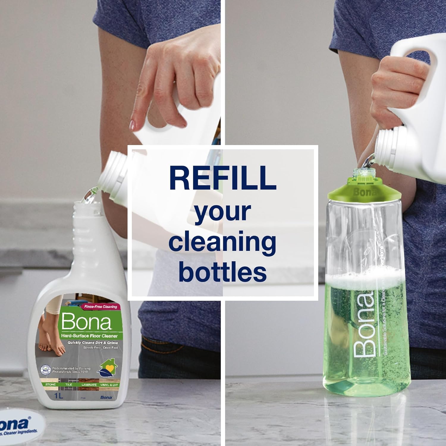 Bona Hard-Surface Floor Cleaner Refill 4L