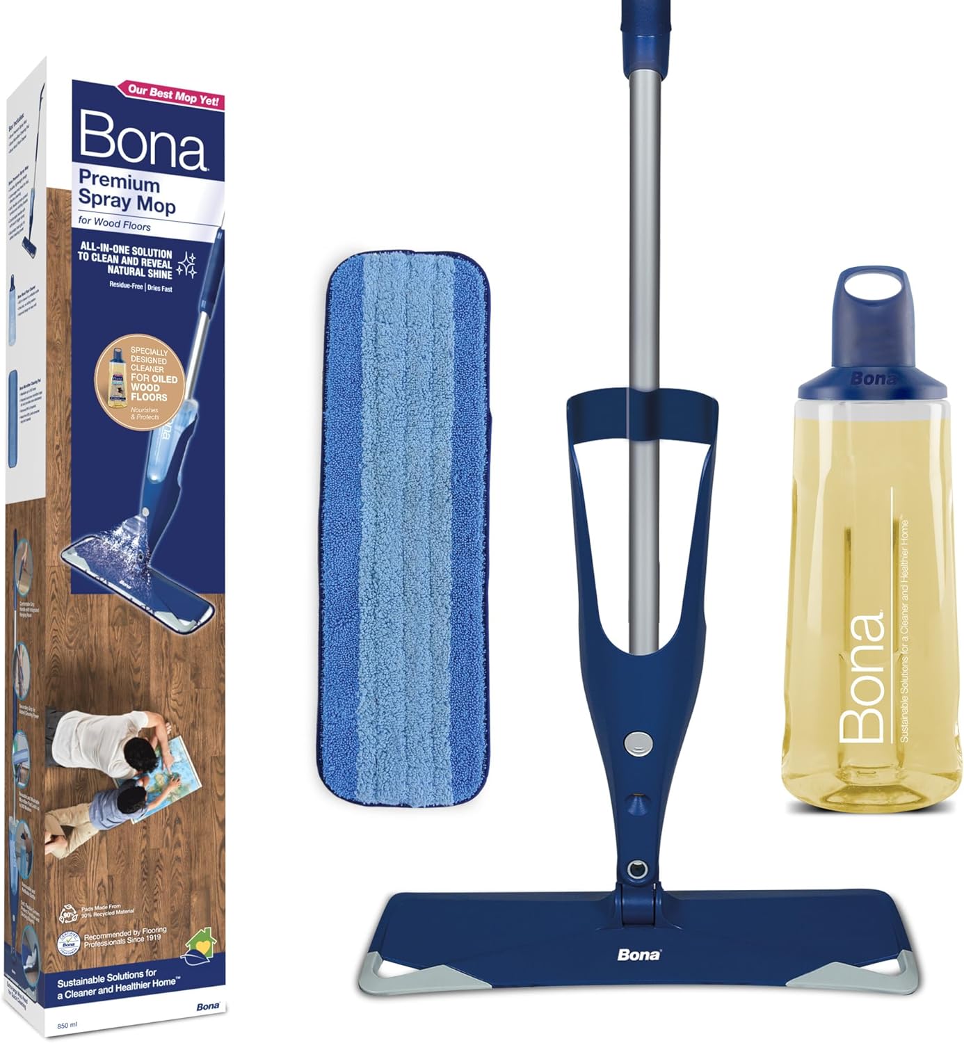 Bona Premium Spray Mop for Oiled Wood Floors