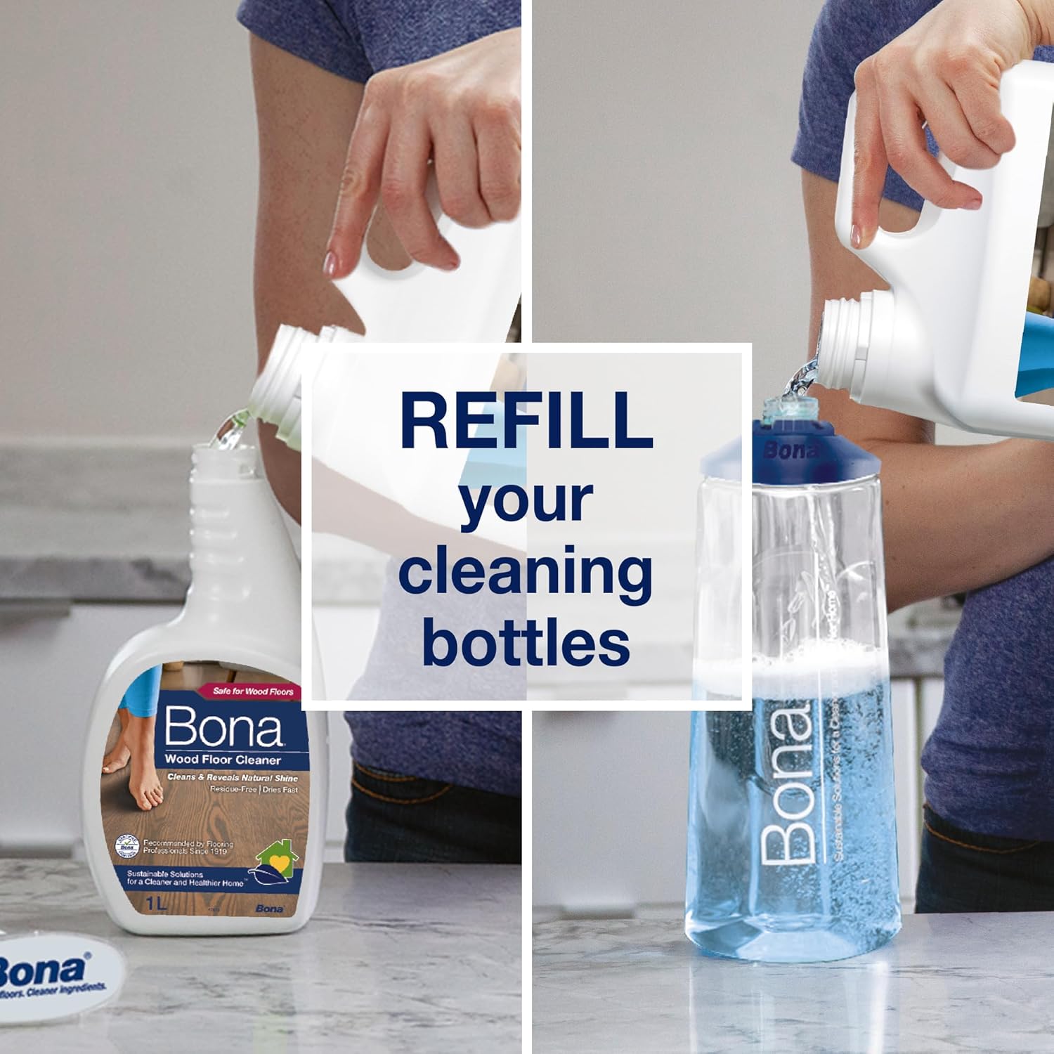 Bona Wood Floor Cleaner Refill 4L