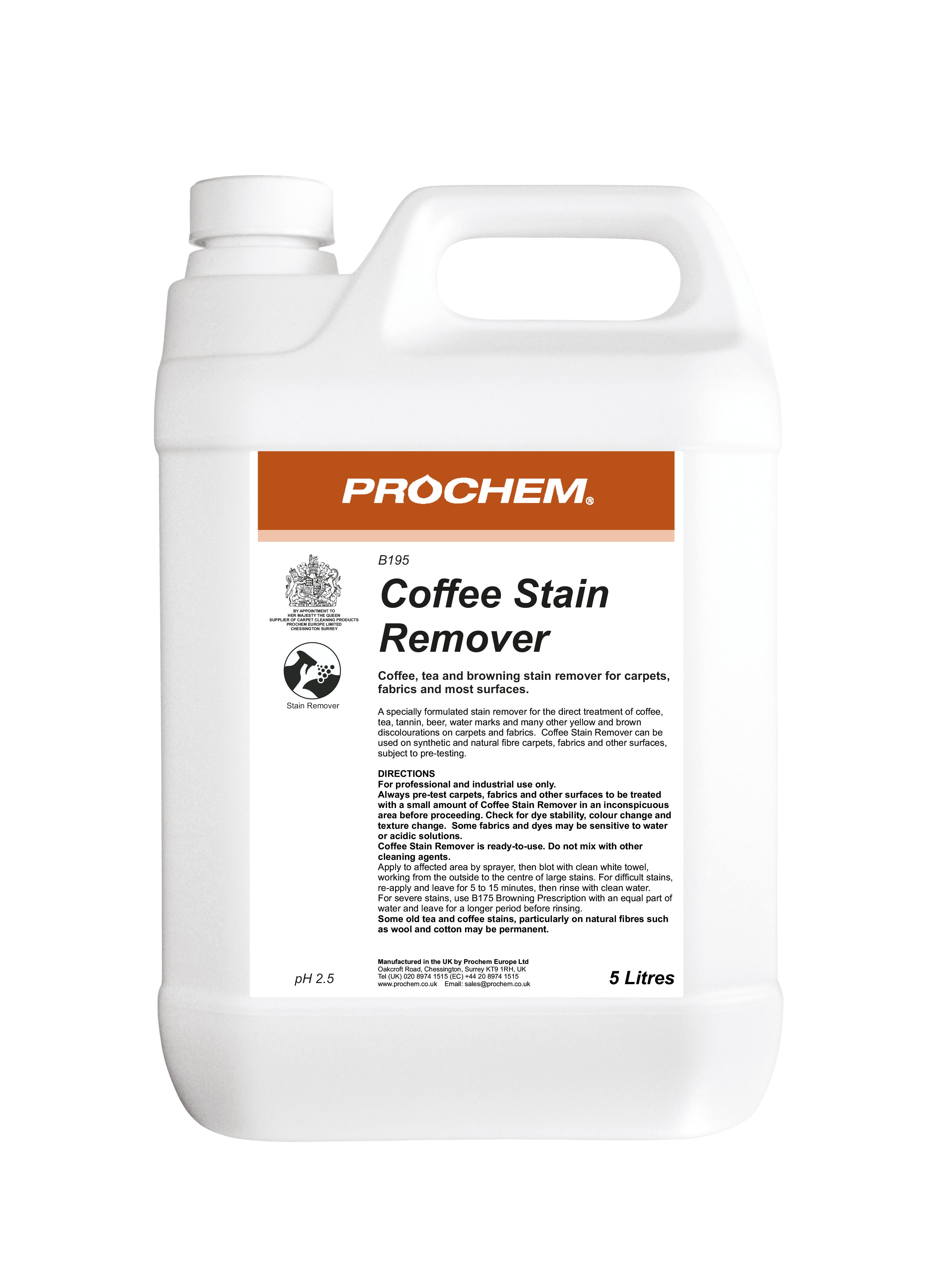 Prochem Coffee Stain Remover Spray