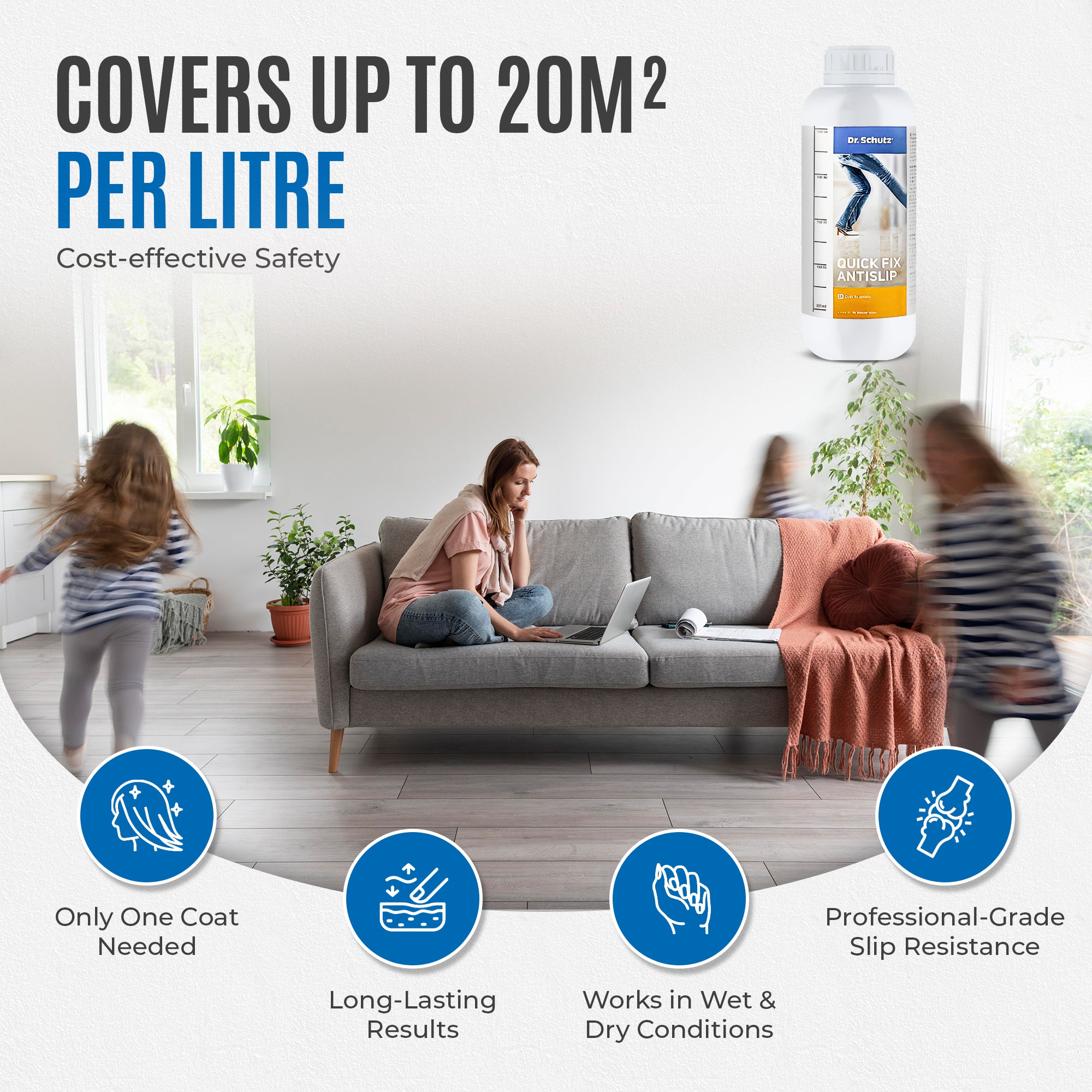 Dr Schutz Quick Fix Antislip 1 Ltr
