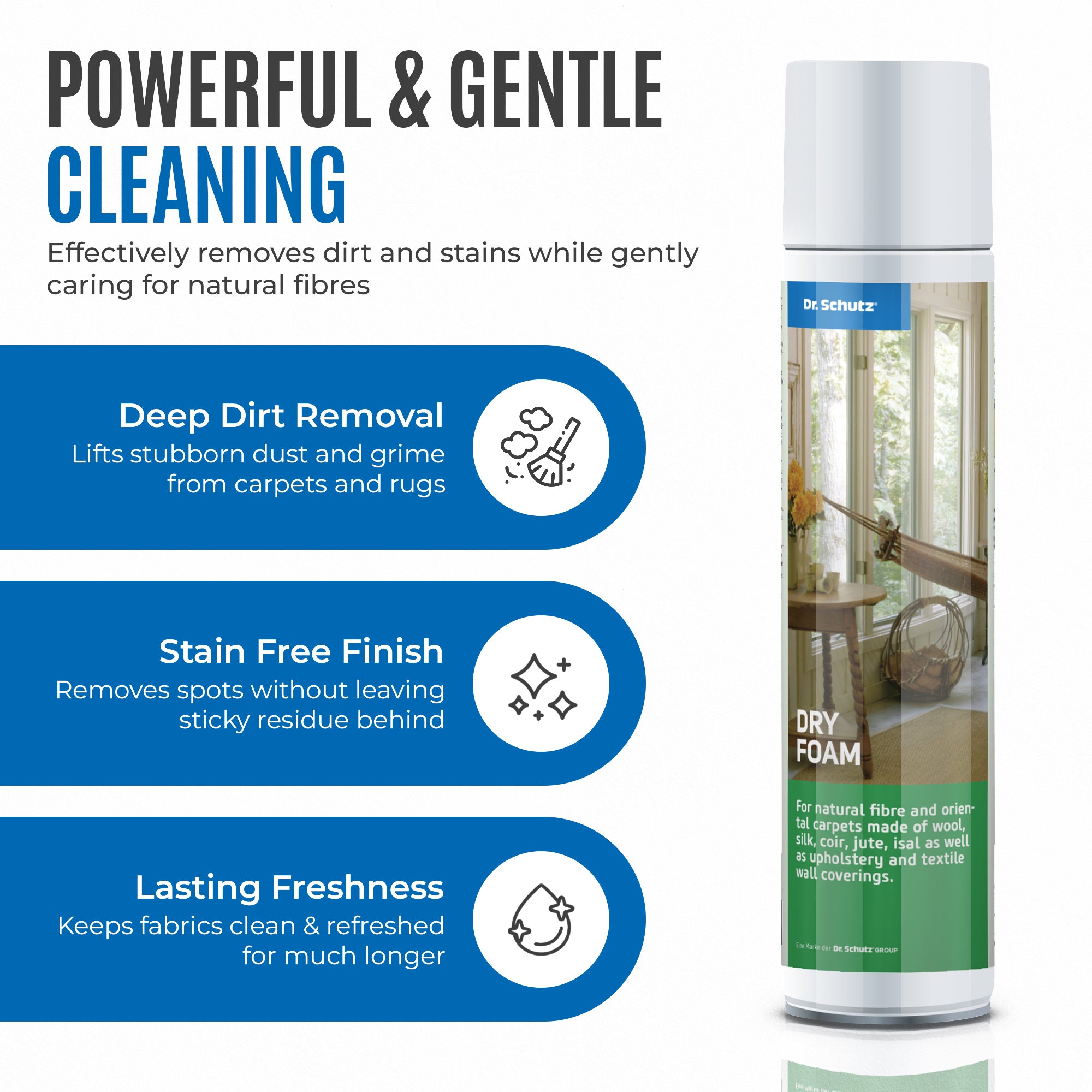 Dr Schutz Carpet Dry foam - 400 ml