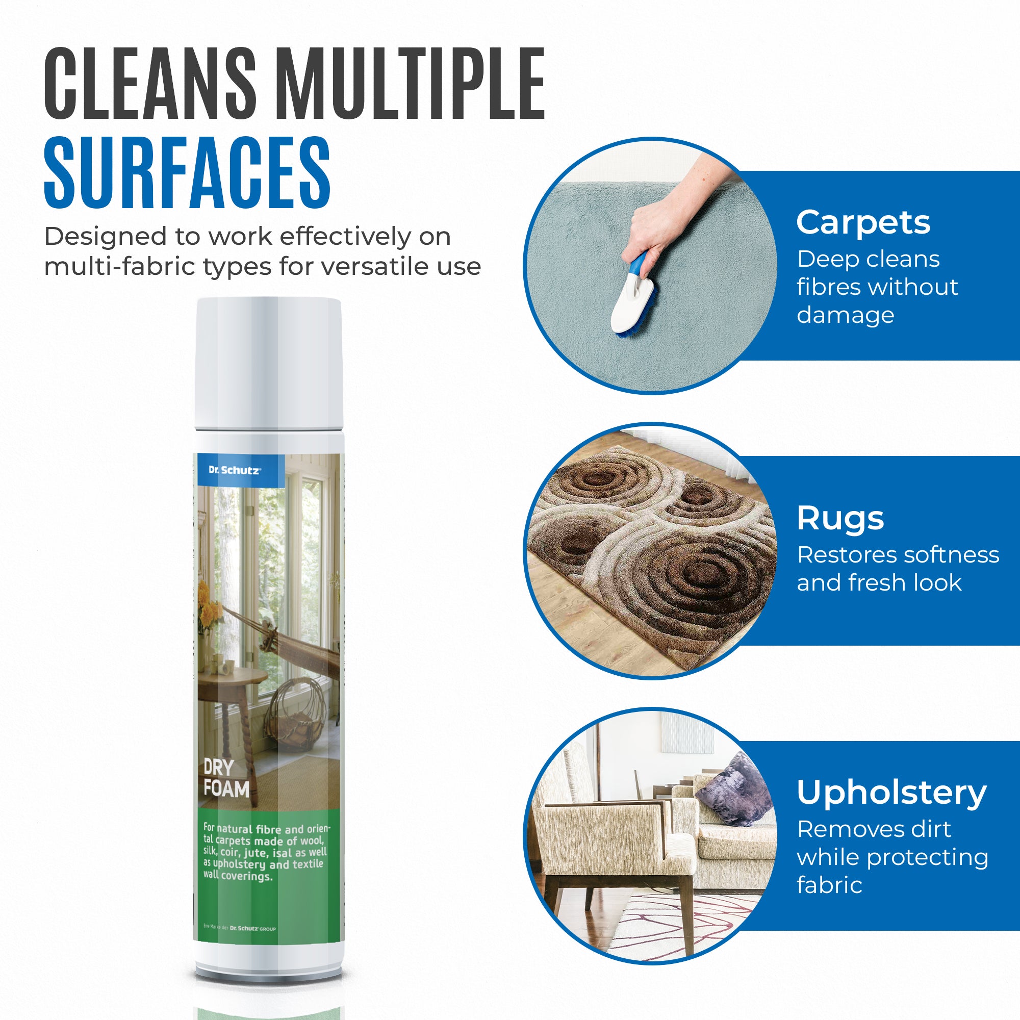 Dr Schutz Carpet Dry foam - 400 ml
