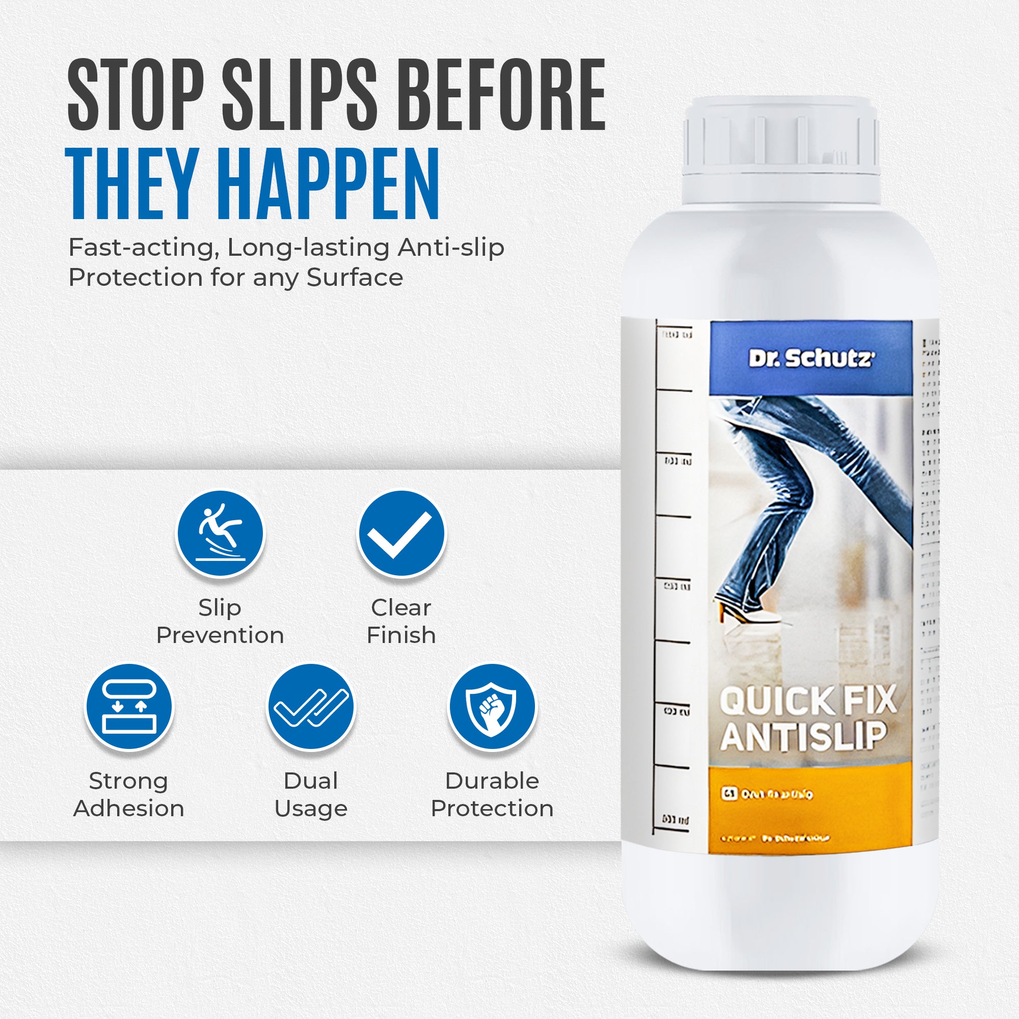 Dr Schutz Quick Fix Antislip 1 Ltr