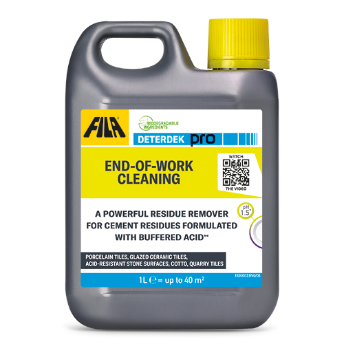 FILA DETERDEK PRO Professional End Of Work Residue Remover