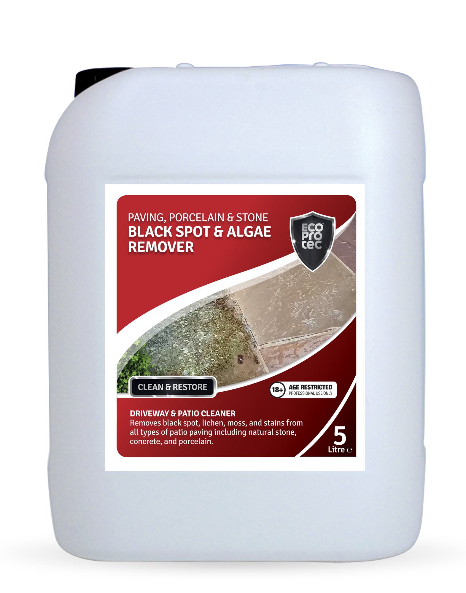 EcoProTec Black Spot and Algae Remover - 5ltr