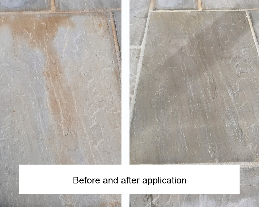 EcoProTec Iron Stain Away For Paving And Patios - 1 Ltr