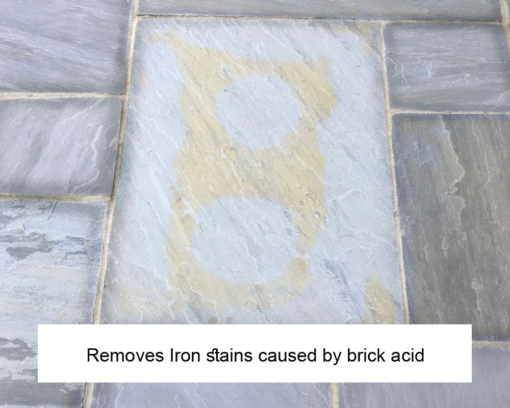 EcoProTec Iron Stain Away For Paving And Patios - 1 Ltr