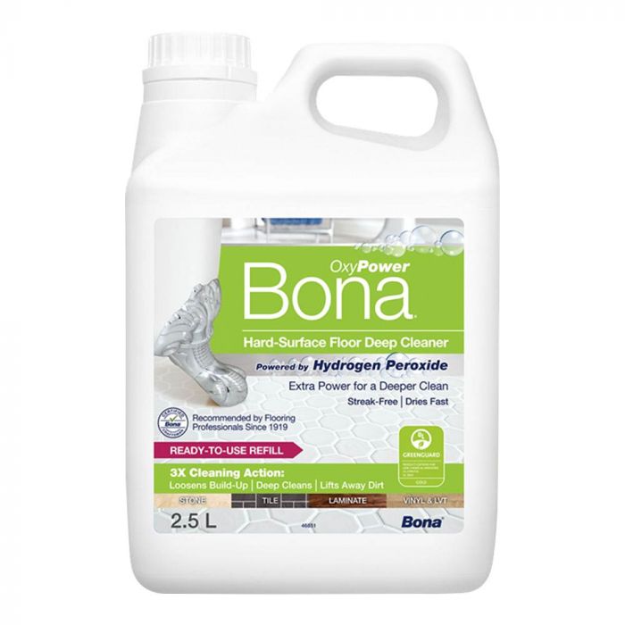 Bona Oxy Power Hard Surface Floor Deep Cleaner 2.5L