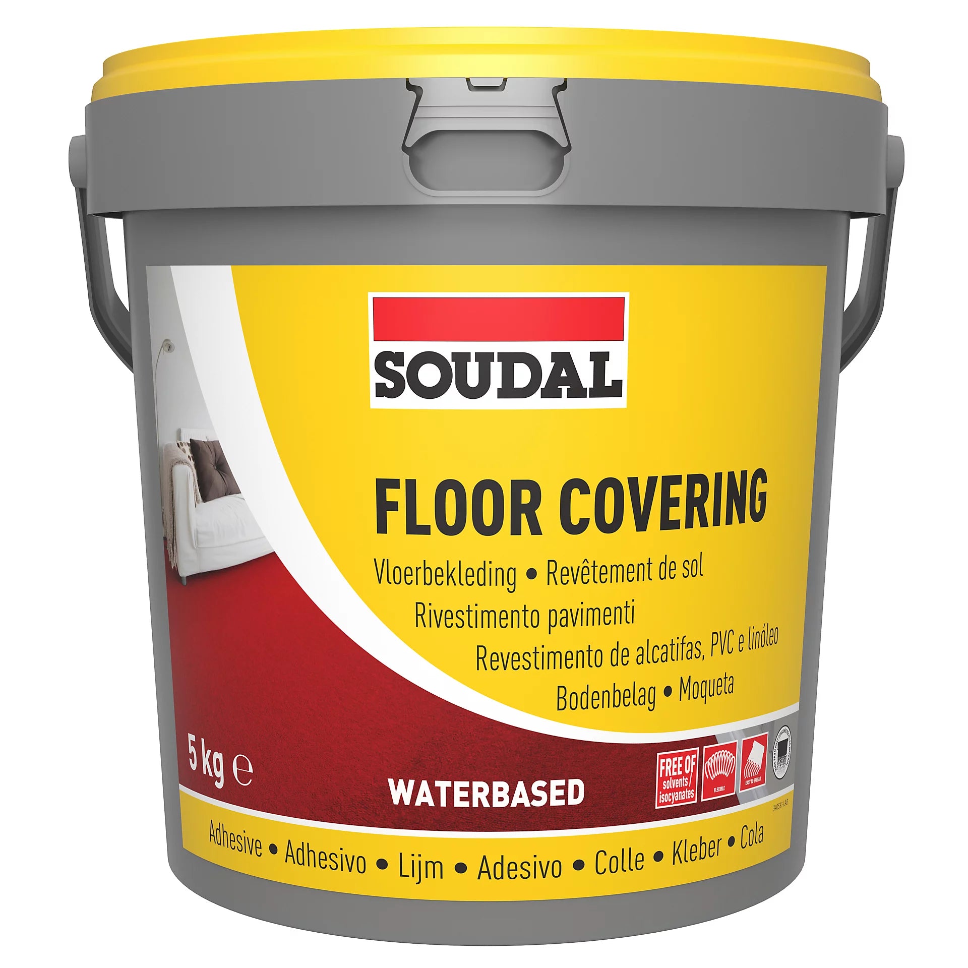 Soudal Vinyl Flooring Adhesive 5kg