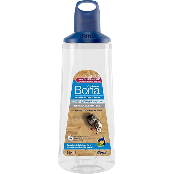 Bona Oxy Power Wood Floor Deep Cleaner Spray Mop Refill 0.85 Litre