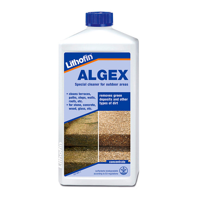 Lithofin ALGEX Special Cleaner for Outdoor Areas - 1 litre