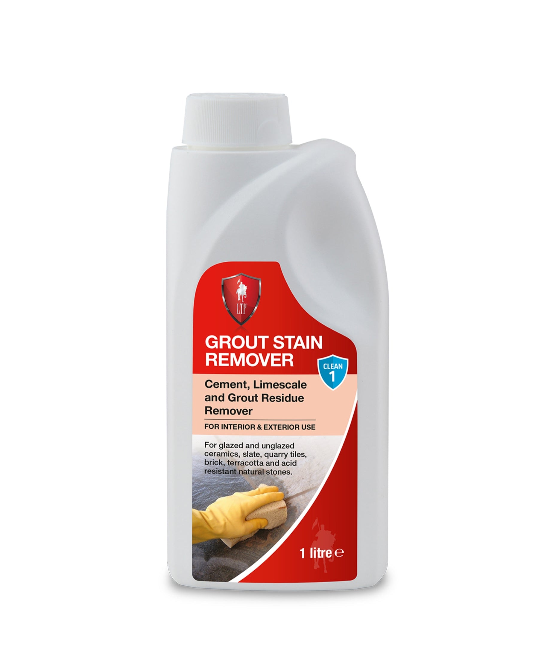 LTP Grout Stain Remover - Cement Limescale Grout Residue Remover 1LTR