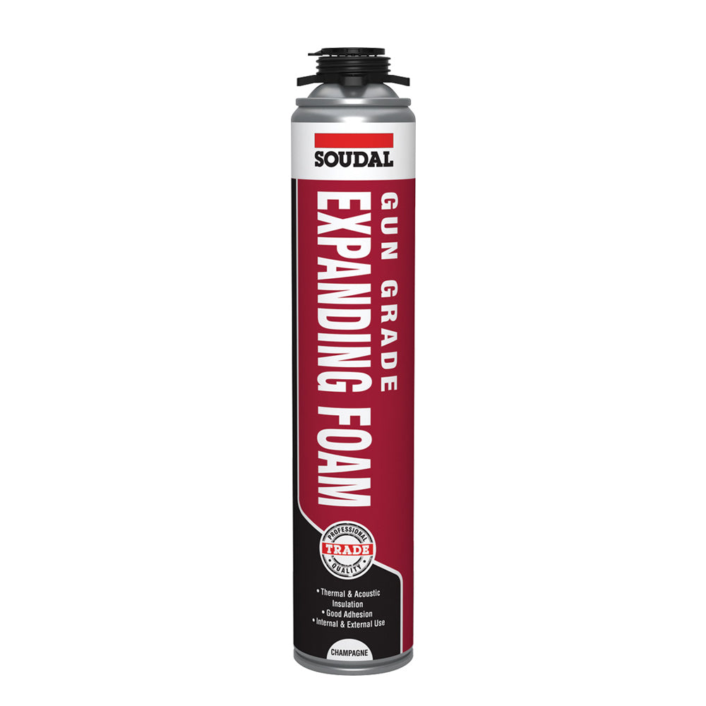 Soudal Gap Filler Expanding Foam Gun Grade 750ml