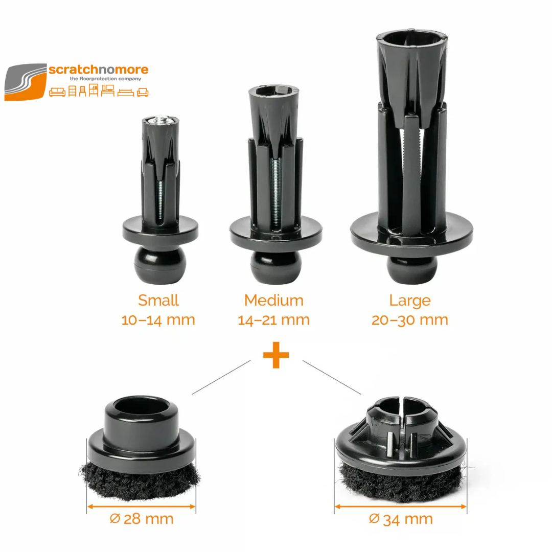 Footfixx Hollow - Pack of 4