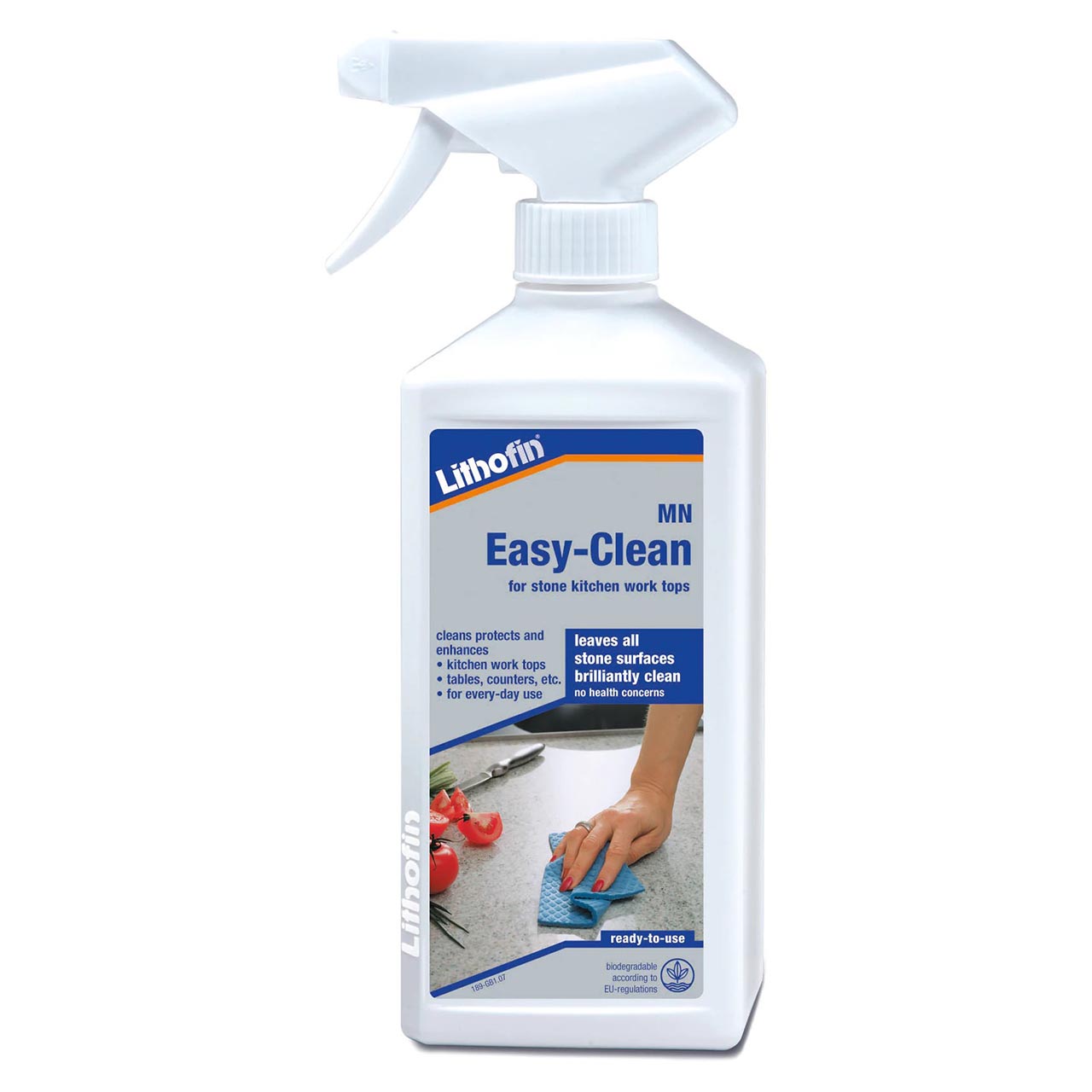 Lithofin MN Easy Clean 500ml Spray, for everyday Cleaning of Stone Surfaces