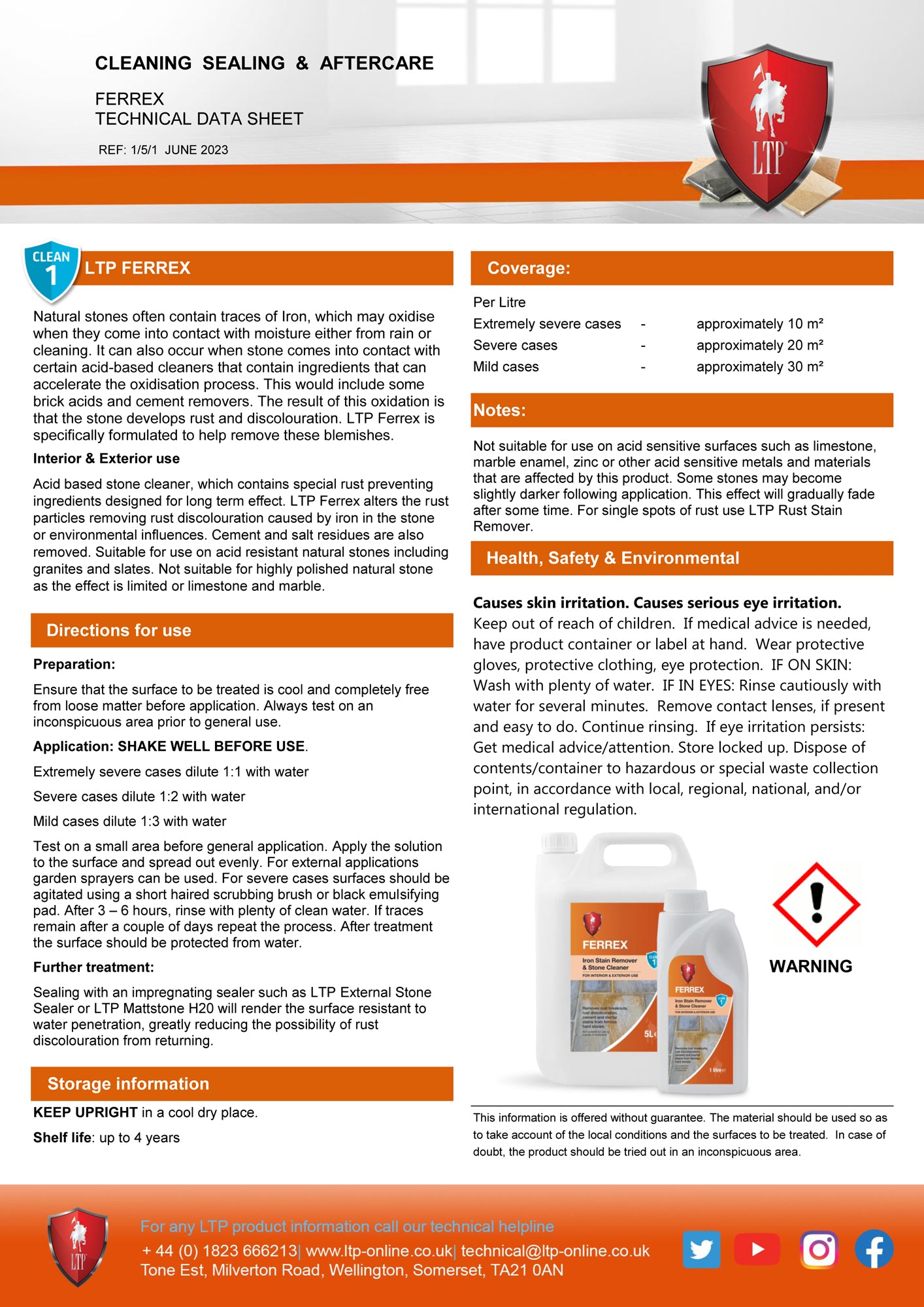 LTP Ferrex Rust Remover