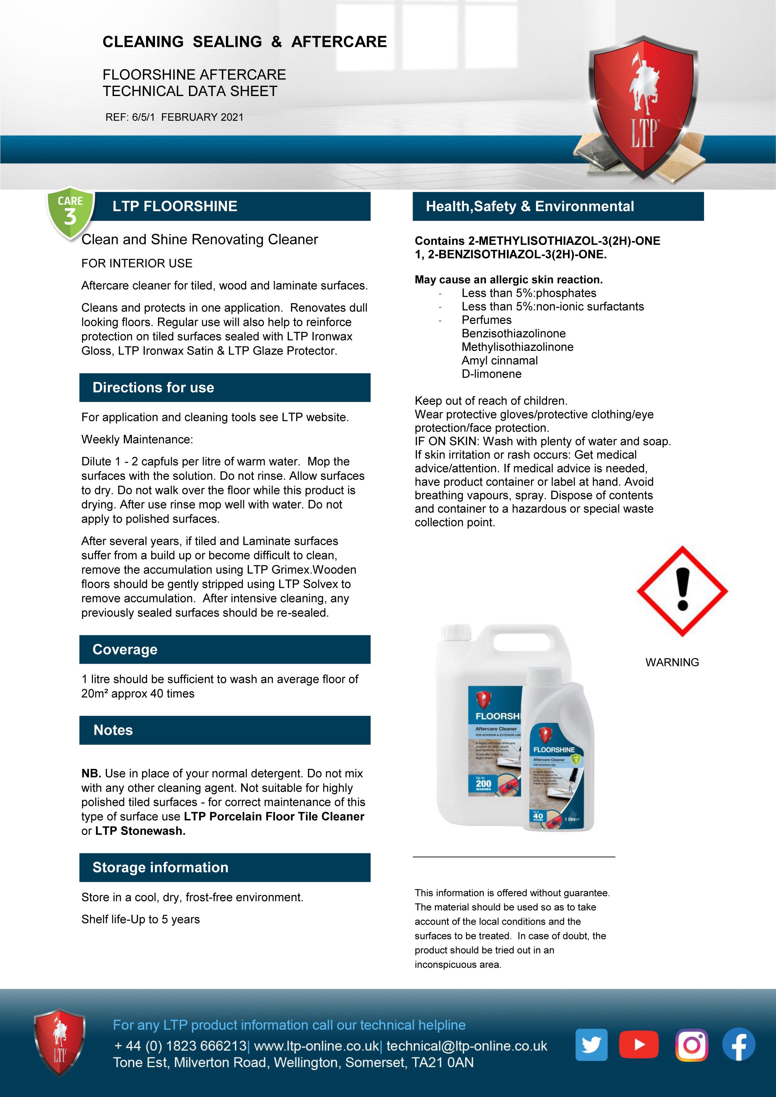 LTP Floorshine 1 LTR