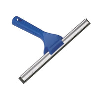 SYR Economic Squeegee 12" Blue plastic with rubber blade
