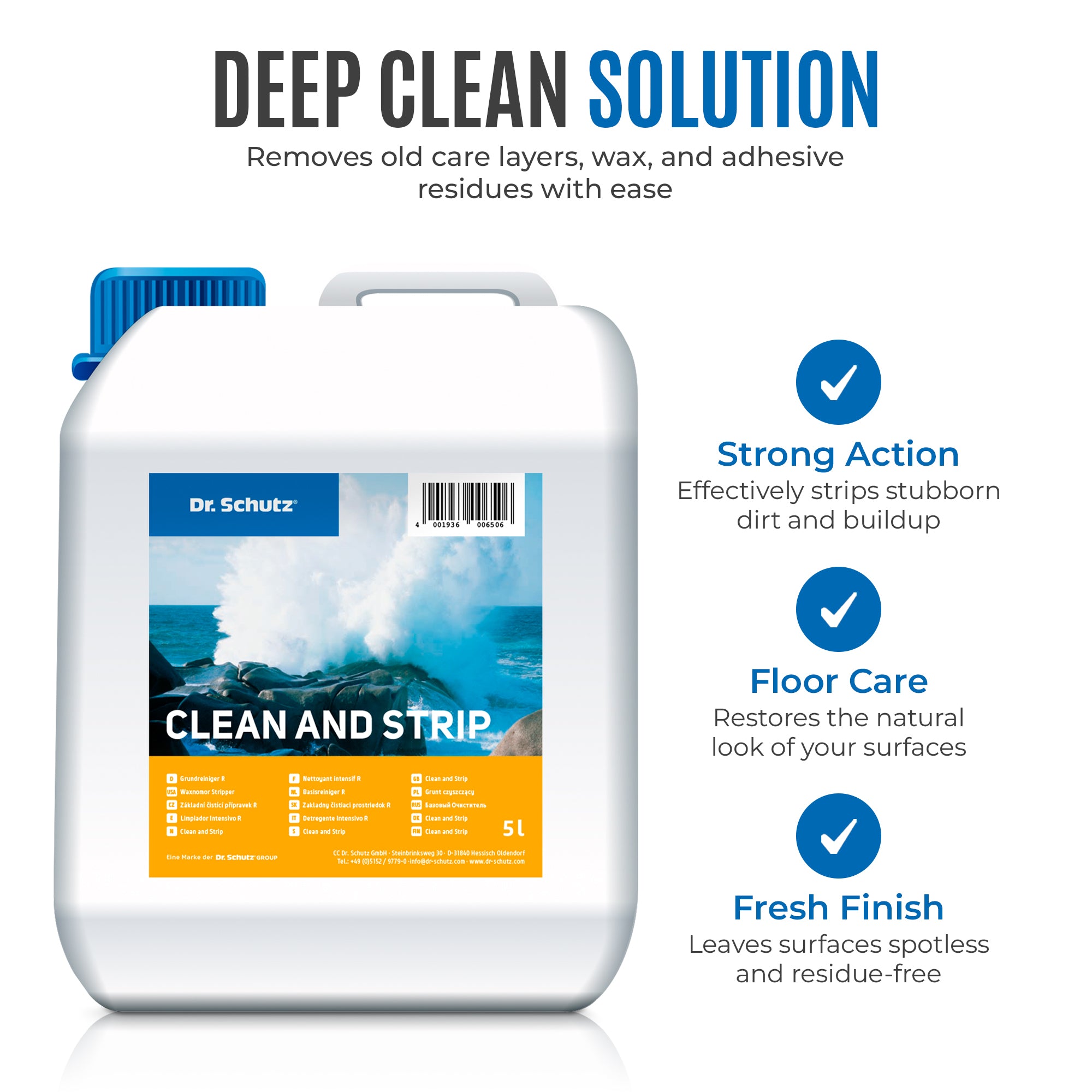 Dr Schutz Clean and Strip 5ltr