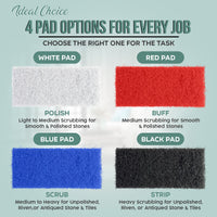 SYR Interchange Edging Pad Holder Set 25cm with 4 x Edging pads