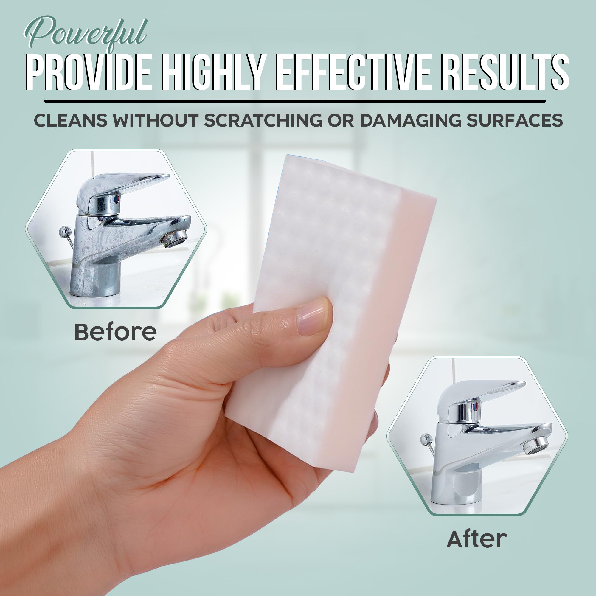 Jaxons Clean Magic Eraser Sponges – 12 Pack