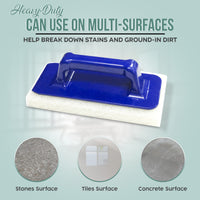 SYR Interchange Edging Pad Holder Set 25cm with 4 x Edging pads