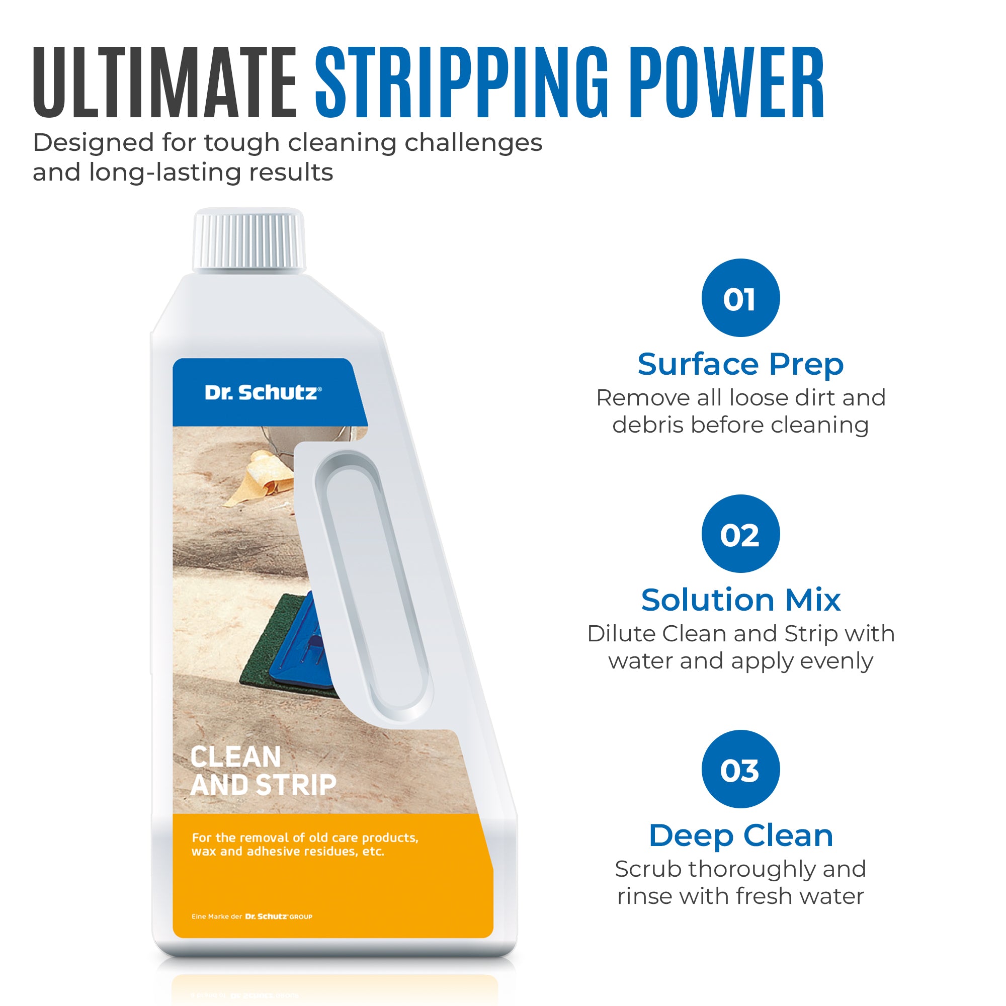 Dr Schutz Clean and Strip 750ml