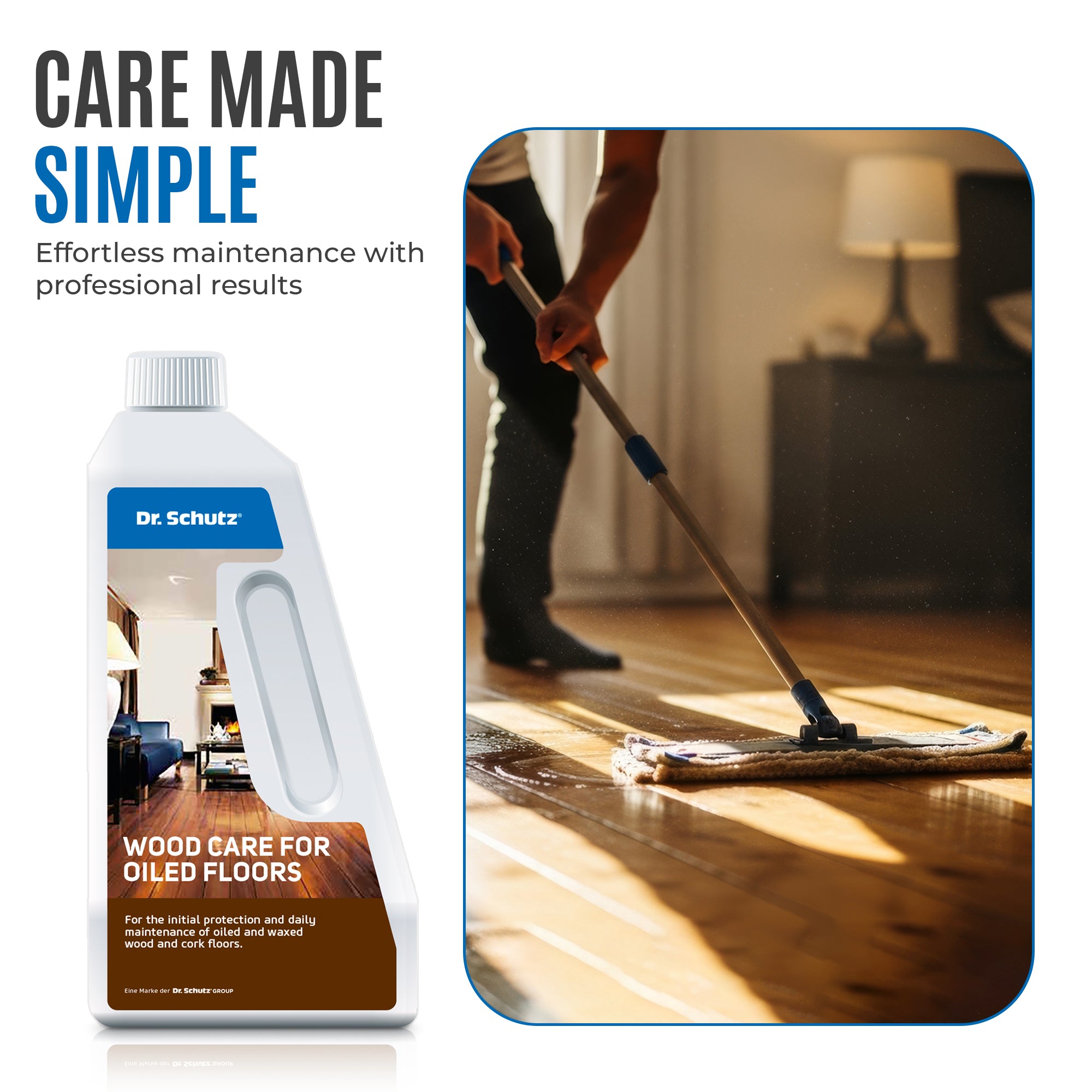 Dr Schutz Wood Care for Oiled Floors 750ml