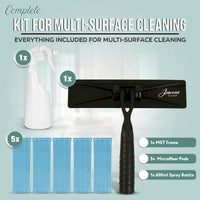 Complete Multi-Surface Cleaning Tool Kit