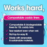 Ecozone Caddy Liners 10L / 22 Liners