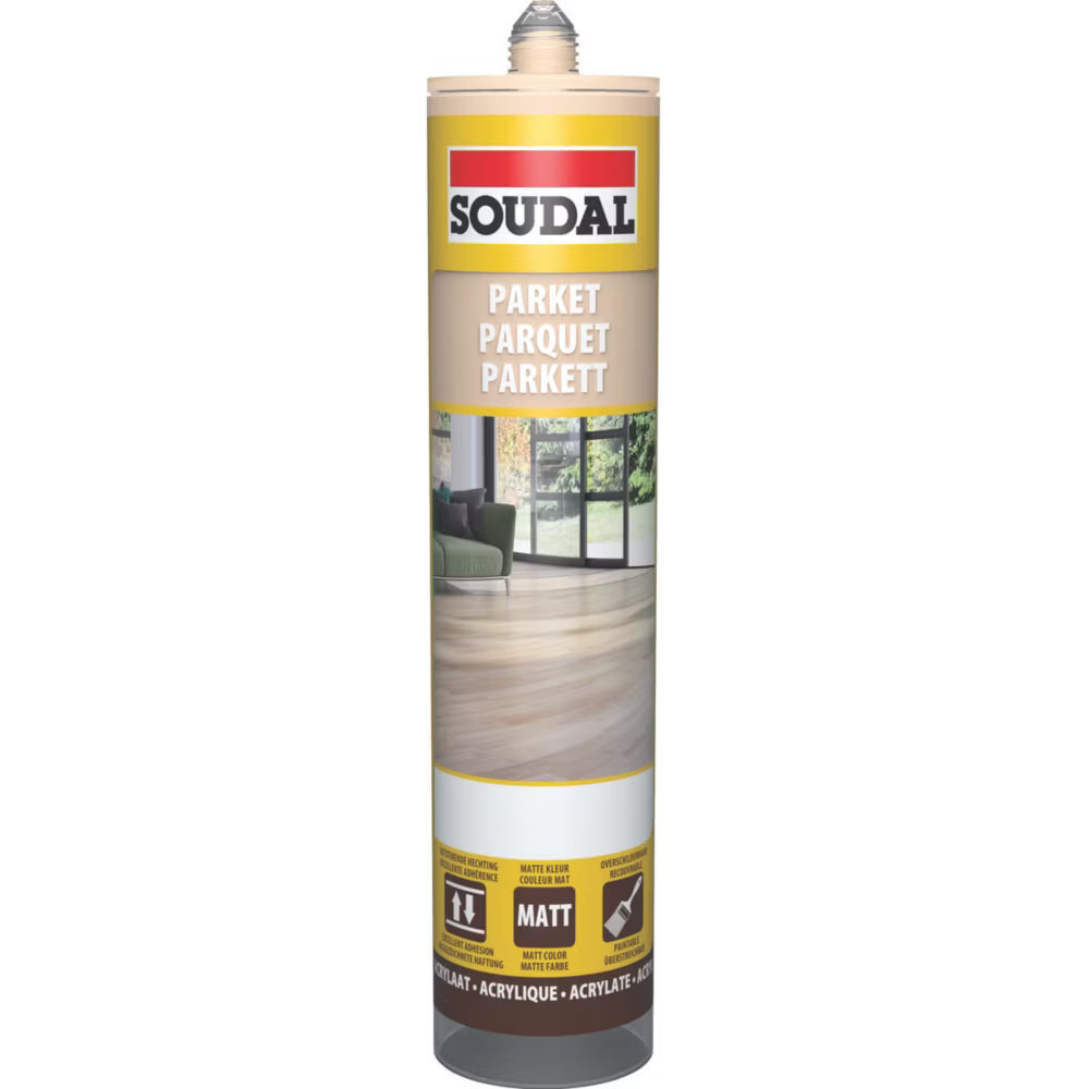 Soudal Parquet & Timber Sealant Middle Oak 290ml