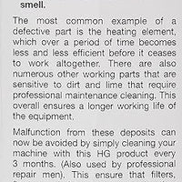HG Deep Clean & Service Washing Machine Cleaner & Dishwasher Cleaner