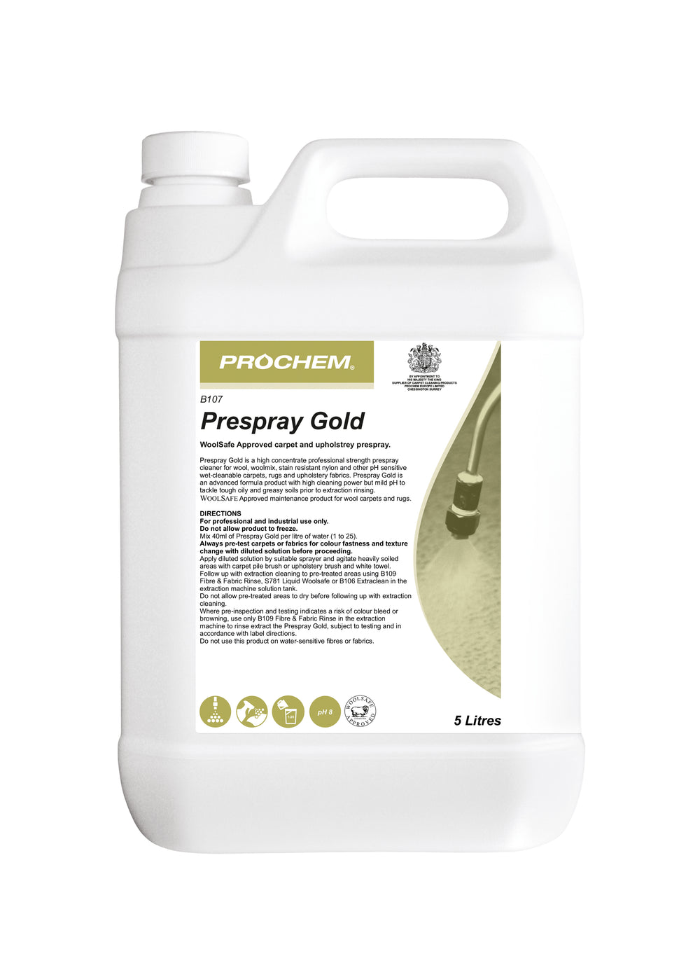 Prochem Prespray Gold 5 Ltr